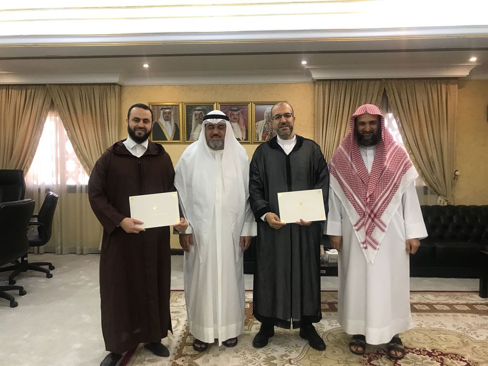د. المفتاح يستقبل عدد من الدعاة من المملكة المغربية