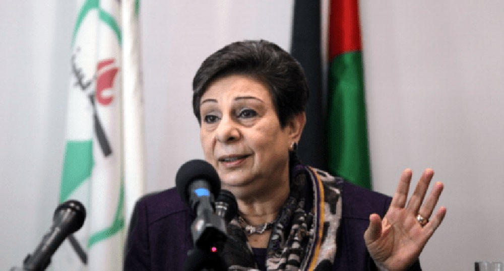 عشراوي: إسرائيل تستخدم تقنية "مرعبة" ضد الفلسطينيين