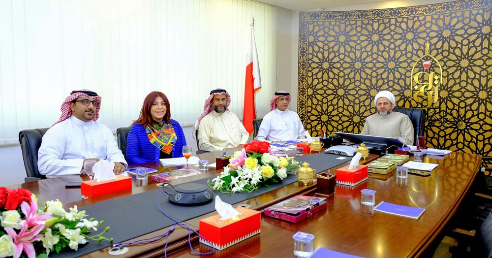 رئيس الأوقاف الجعفرية يستقبل رئيس جمعية مصارف البحرين