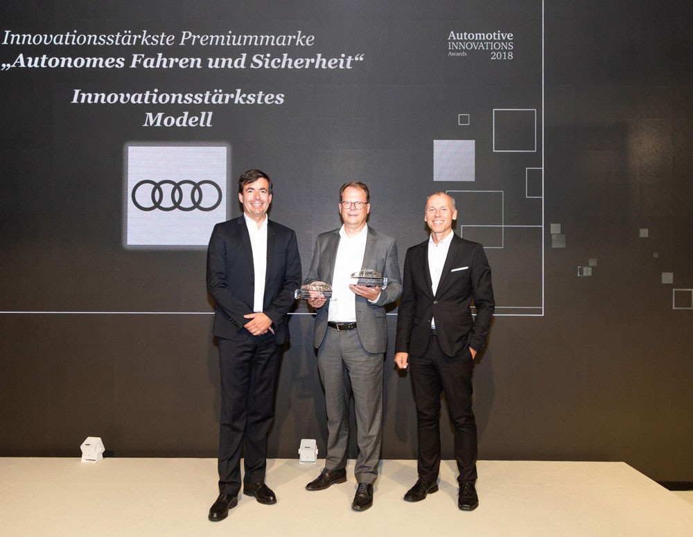 Audi A8 الطراز الأكثر ابتكاراً في العام 2018