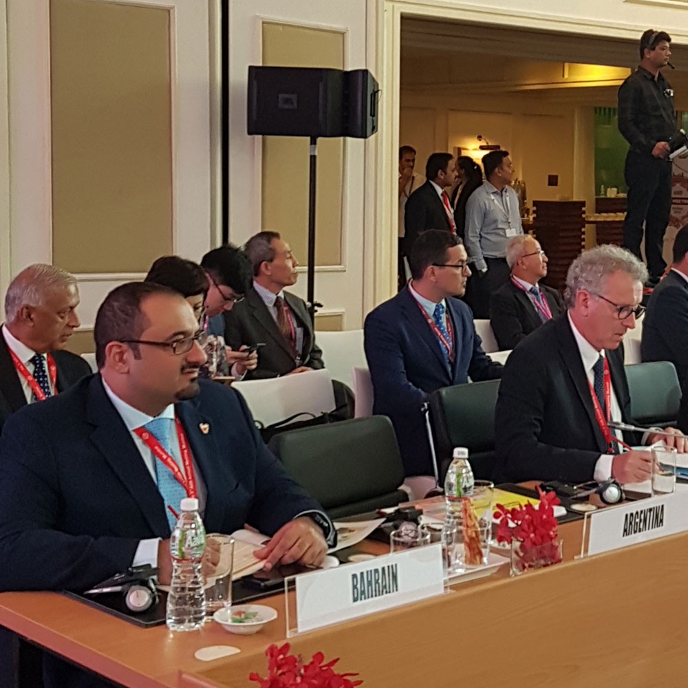 مملكة البحرين تشارك في الاجتماع السنوي الثالث للبنك الآسيوي للاستثمار في البنية التحتية