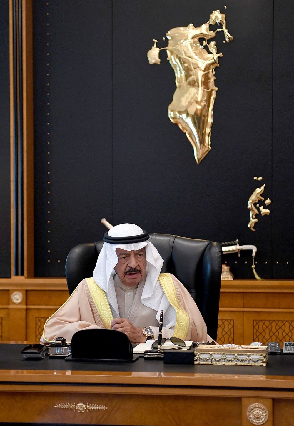 سمو رئيس الوزراء يشكر الاشقاء في السعودية والكويت والامارات على دعم الاصلاحات الاقتصادية