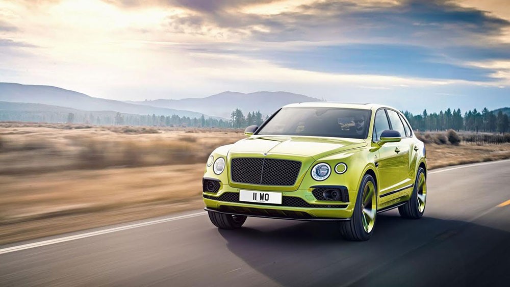 Bentayga  تكسر الرقم القياسي لمركبات SUV