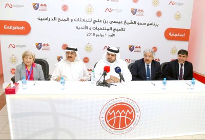 سمو الشيخ عيسى بن علي: نسعى لرؤية ابداعات لاعبينا في الملاعب وتفوقهم في الدراسة