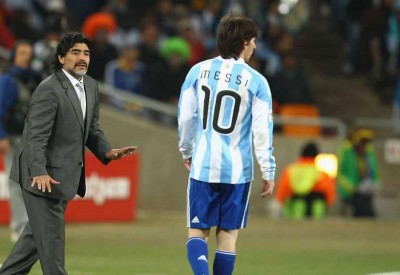عرض "استثنائي" من مارادونا لمنتخب الأرجنتين بعد الخروج