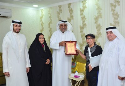 جمعية الصحفيين تزور الشرقاوي للإطمئنان على صحته