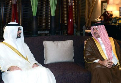 سمو ممثل الملك يستقبل سفير الامارات