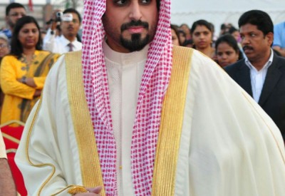 الشيخ عبدالله بن خالد يهنئ سمو الشيخ خالد بن حمد بإنجاز قوى غرب آسيا 