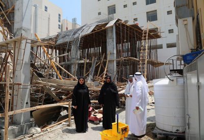 الفضالة: انهيار سقف المبنى بجنوسان يعود لضعف الالتزام باشتراطات السلامة