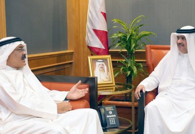 مساعد وزير الخارجية يستقبل رئيس مجلس أمناء مركز الملك للتعايش