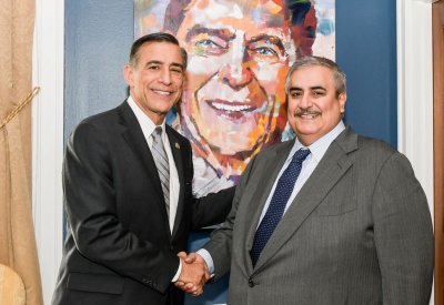 وزير الخارجية يجتمع مع أعضاء مجلسي الشيوخ والنواب الأمريكي
