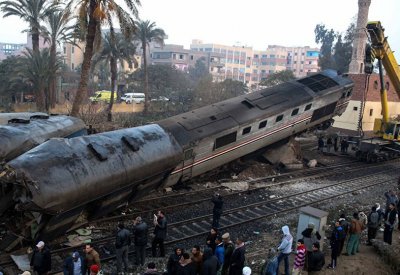 وزارة الصحة المصرية: 6 جرحى بحادث قطار في جنوب البلاد