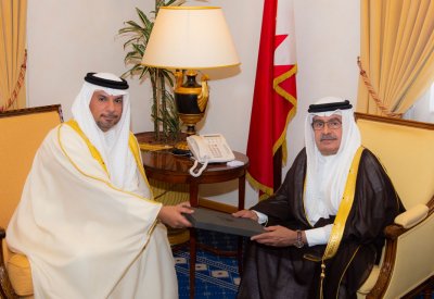سمو نائب رئيس الوزراء يستقبل الرئيس التنفيذي للمجلس الأعلى للبيئة