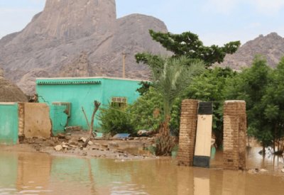 فيضانات السودان تقتل امرأة.. وتدمر عشرات المنازل