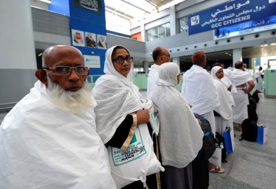 416 ألف حاج وصلوا السعودية جواً عبر مطاري جدة والمدينة