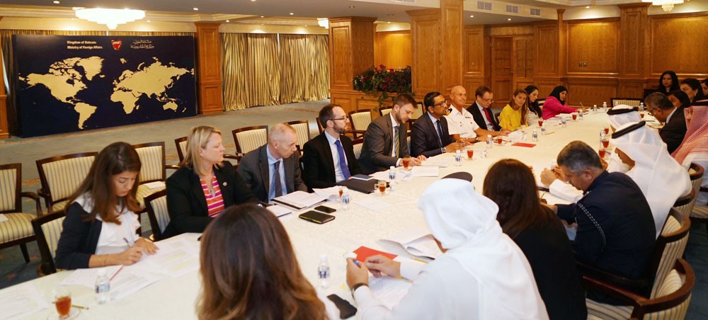 فريق العمل المشترك بين البحرين والمملكة المتحدة يعقد اجتماعه التحضيري