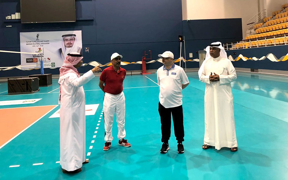 علي بن محمد: نعتز بما يقدمه ناصر بن حمد واللجنة الأولمبية لإتحاد الطائرة
