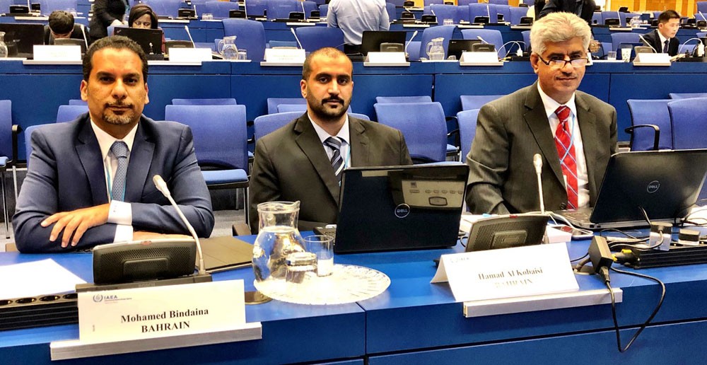 الرئيس التنفيذي للمجلس الأعلى للبيئة يترأس فريق البحرين المشارك في تمرين "REV2" في فيينا 