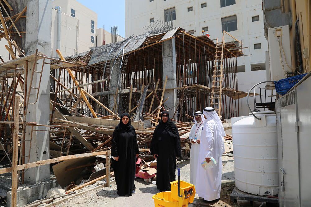الفضالة: انهيار سقف المبنى بجنوسان يعود لضعف الالتزام باشتراطات السلامة