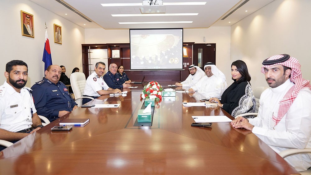 مديرية المحرق : اجتماع تنسيقي بين "شرطة و بلدية المحرق" لبحث أوجه التعاون المشترك بين الجانبين