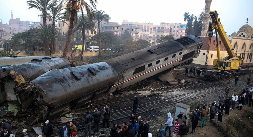 وزارة الصحة المصرية: 6 جرحى بحادث قطار في جنوب البلاد