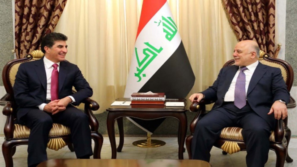 العراق.. ماذا دار بين العبادي والبرزاني في اجتماعهما؟