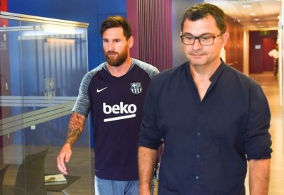 ميسي ينهي إجازته ويعود إلى تدريبات برشلونة