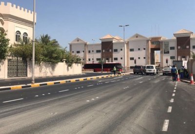 "الأشغال" تنتهي من أعمال توسعة تقاطع شارع المطار وشارع الشيخ سلمان