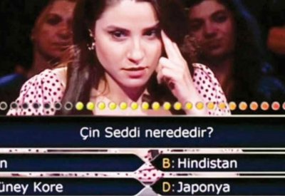 "أين يقع سور الصين".. متسابقة تركية تتصل بصديق