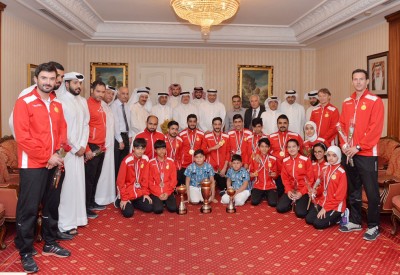 استقبال رسمي لائق للاعبي منتخب كرة الطاولة أبطال العرب