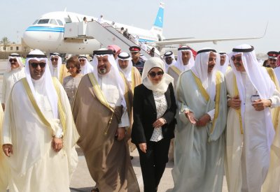 البحرين تستقبل أول رحلة من مبنى المسافرين الجديد في الكويت