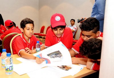 المعسكر الصيفي يواصل فعالياته بزيارة الطلبة إلى أكاديمية الخليج للطيران وشركة البحرين لتعبئة المياه
