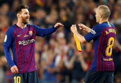 بعد 14 عاماً من مباراته الأولى.. ميسي قائداً لبرشلونة