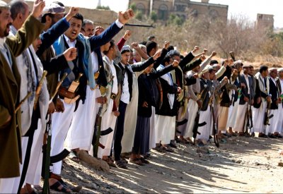 الحوثيون يحتمون بدروع بشرية في مركز الدريهمي