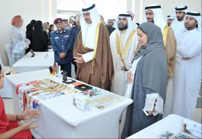 محافظ الجنوبية يفتتح معرض "شباب المحافظة الجنوبية فخرنا"