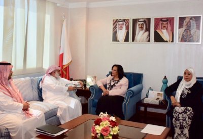 وزيرة الصحة تبحث ووفد الصندوق السعودي مستجدات مشروع مركز الإقامة الطويلة بالمحرق
