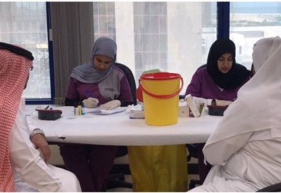النيابة العامة تنظم حملة تبرع بالدم لمنتسبيها