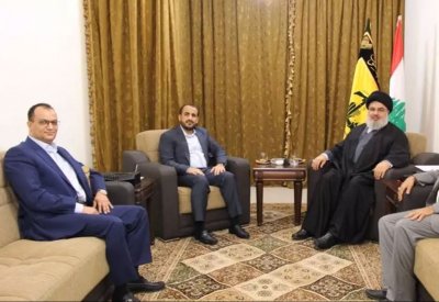 اليمن: لقاء الحوثيين بنصرالله دليل عبث حزب الله بأمننا