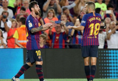برشلونة يتجاوز ألافيس بثلاثية نظيفة