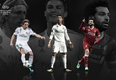صلاح مع رونالدو ومودريتش بالقائمة النهائية للأفضل في أوروبا