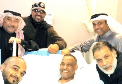 الفنان الكبير إبراهيم بحر يجري عملية زراعة كلى ناجحة​