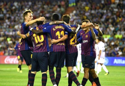 "الفيديو" ينقذ برشلونة من خسارة نقطتين أمام بلد الوليد