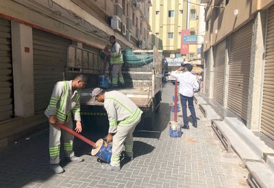 أمانة العاصمة تزيل 2068 اشغال طريق خلال سبعة أشهر