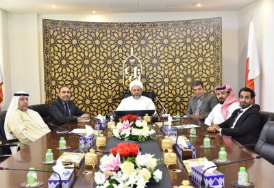 رئيس الأوقاف الجعفرية يبحث التعاون والتنسيق المشترك مع وفد من بلدية الشمالية