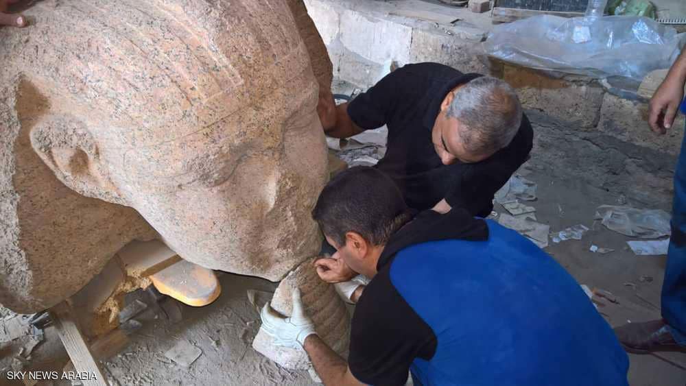 رأس "سنوسرت الأول" تبلغ المتحف المصري الكبير