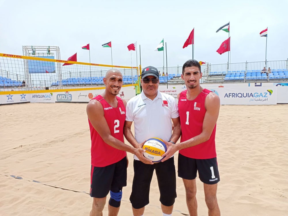 منتخب شواطيء الطائرة يخطف فضية العرب