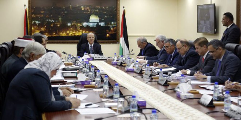 مجلس الوزراء الفلسطيني يحذر من مخططات تصفية القضية الفلسطينية