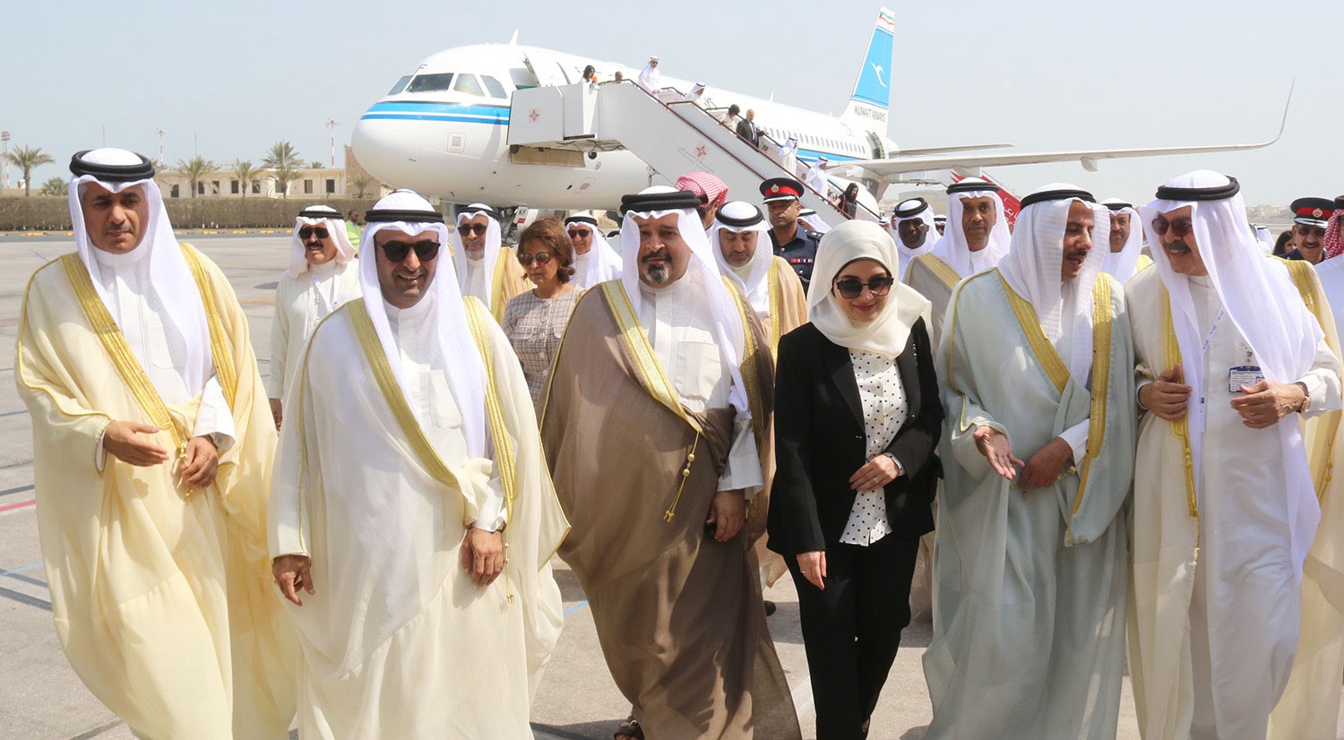 البحرين تستقبل أول رحلة من مبنى المسافرين الجديد في الكويت