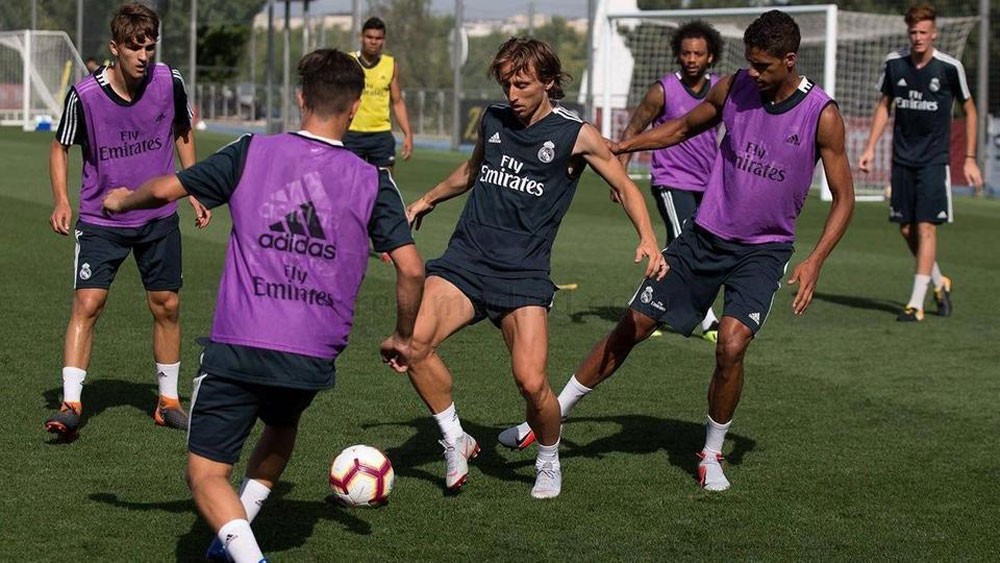 مودريتش يعود إلى تدريبات الريال.. وإنتر ميلان يترقب