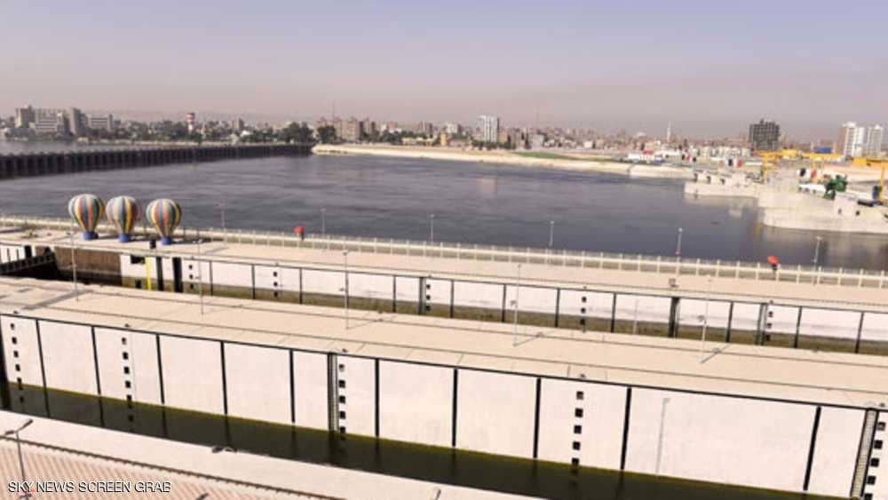 السيسي يفتتح مشروع قناطر أسيوط الجديدة